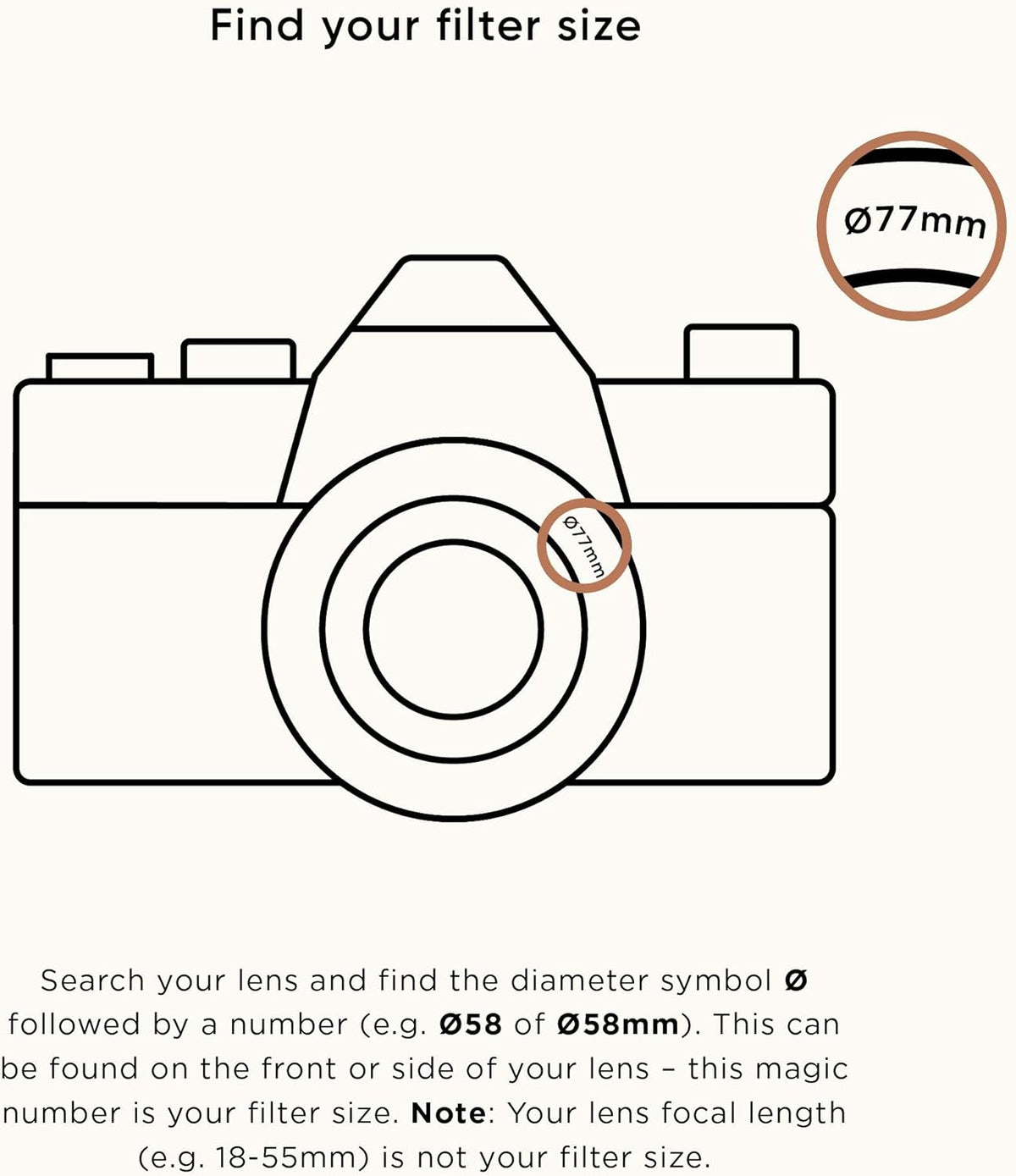 77mm Soft Graduated ND8 Lens Filter Q50051