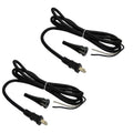 2 Pack Power Cords with Cord Protectors F7746