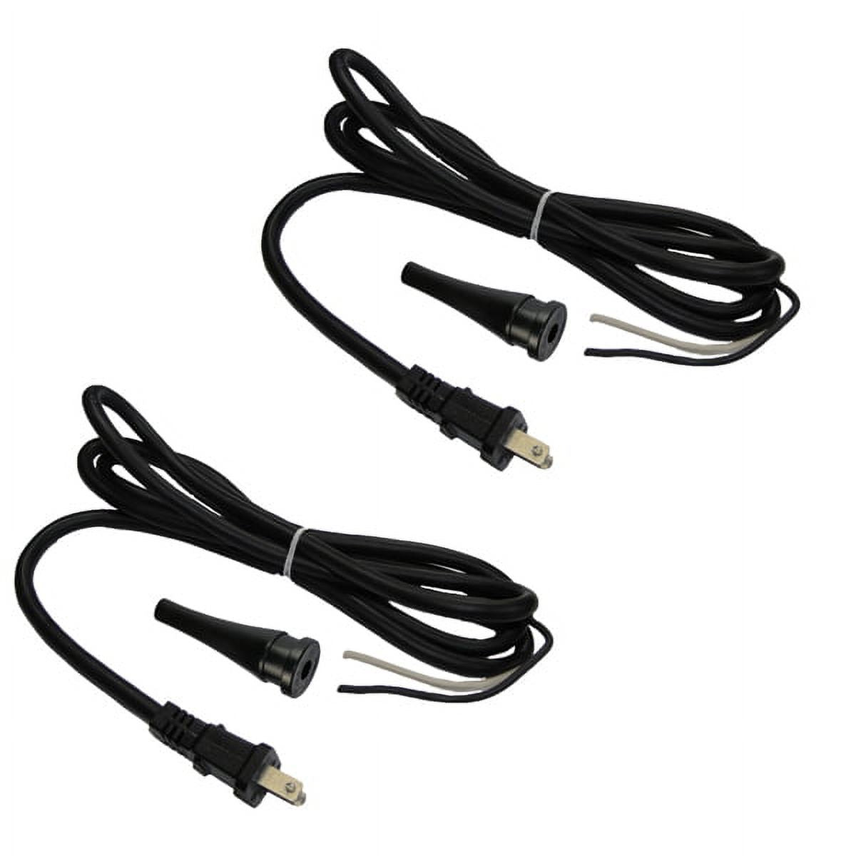 2 Pack Power Cords with Cord Protectors F7746