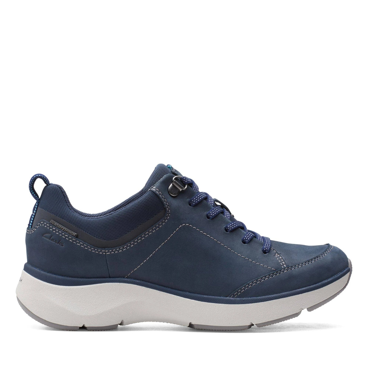 Navy Lace Shoes A467