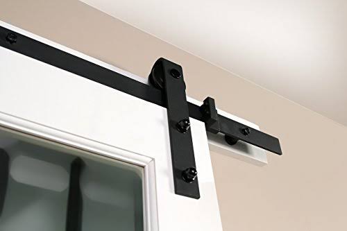 Matte Black Door Barn Hardware Kit K926