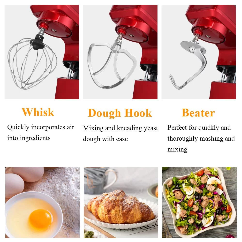 7L 660W Mixing Pot with Handle J8615