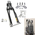 BLACK 24" Springer Front End Handlebar Adapter 2" Bar Riser O5663
