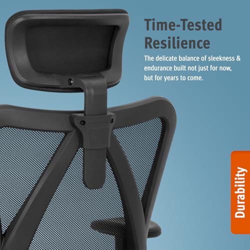 Ergonomic Office Chair with Lumbar Support and Breathable Mesh D959806