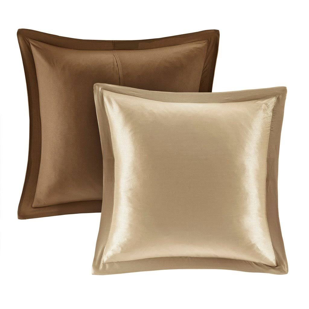 24 Piece Brown Cal King Bedding Set G7234