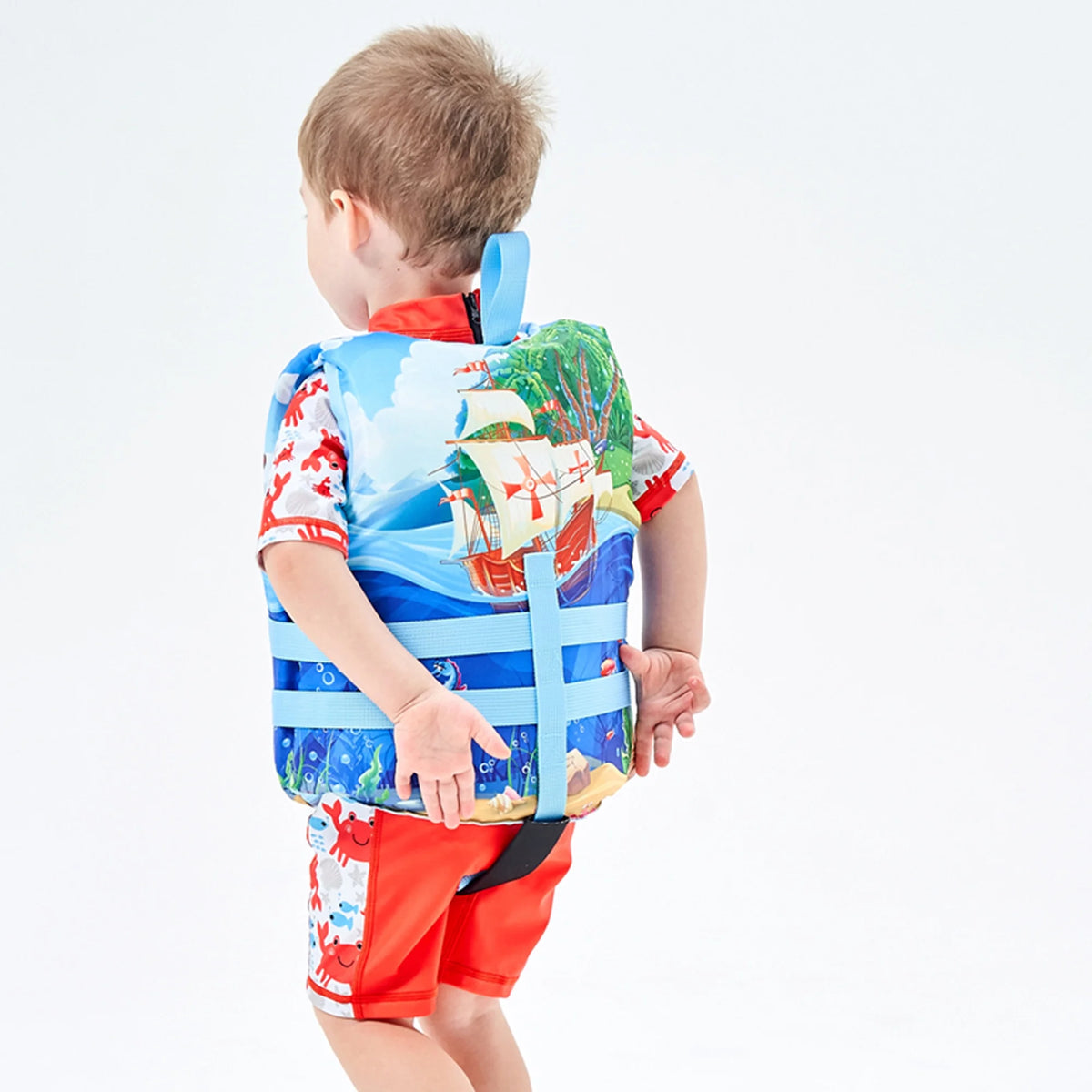 Toddler Life Jacket Swim Vest with Arm Wings C486
