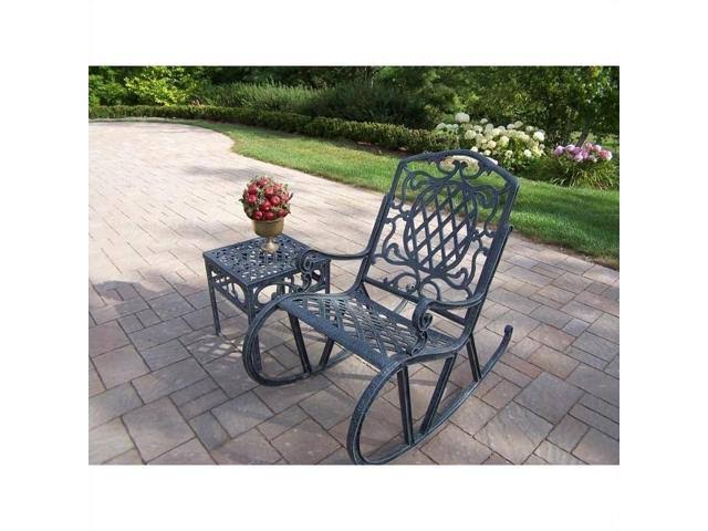 Antique Bronze Cast Aluminium 2 Piece Rocking Set S1216