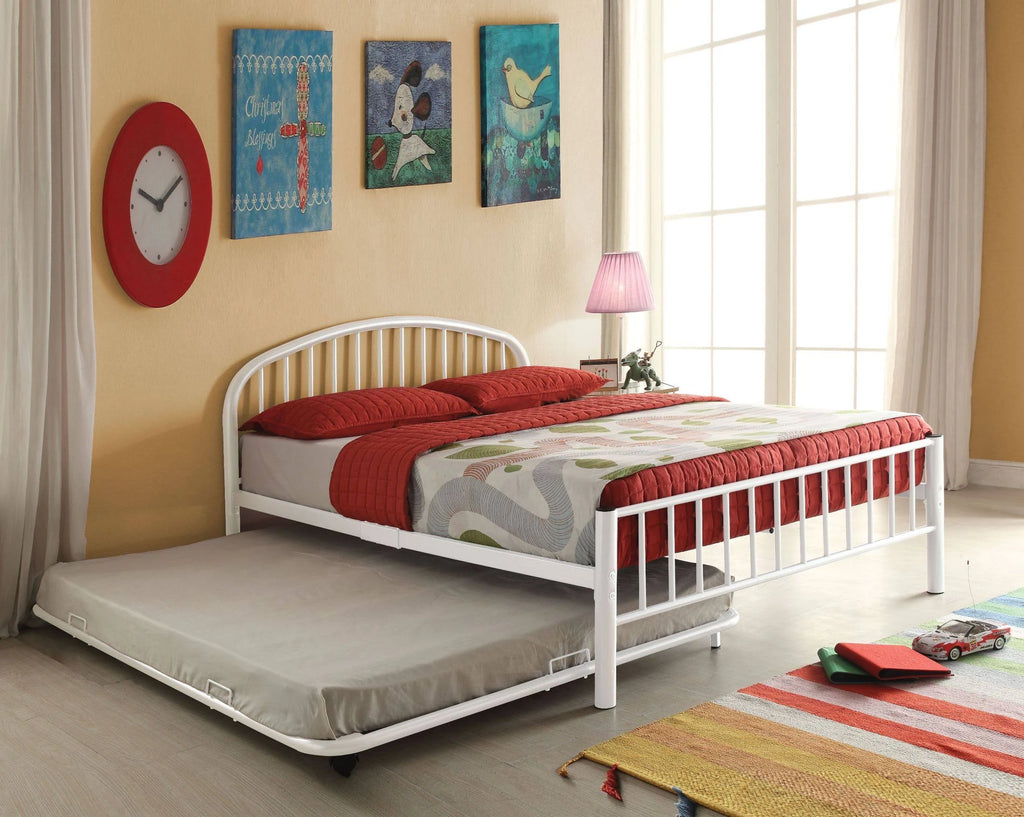 White Twin Trundle U771449