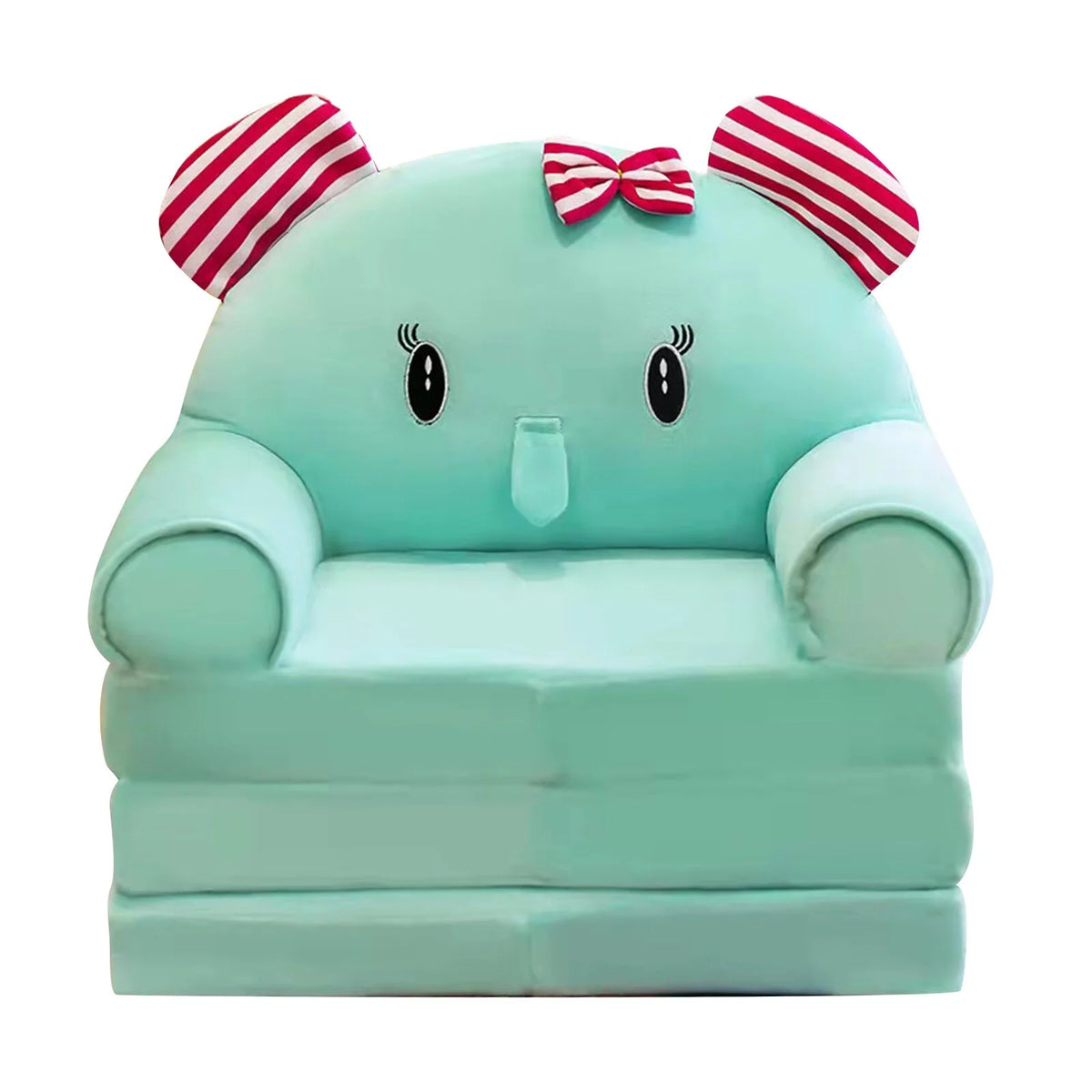 Plush Foldable Kids Sofa Armchair 2 In 1 Sofa Bed L25357