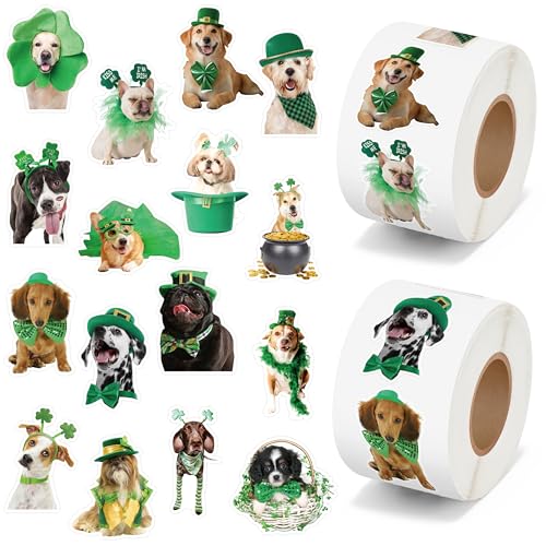 1000PCS Christmas Cat Stickers T712