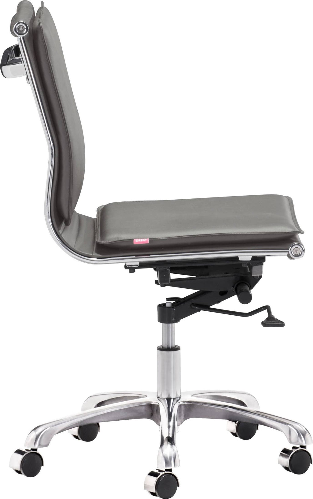 Gray Armless Office Chair P1068