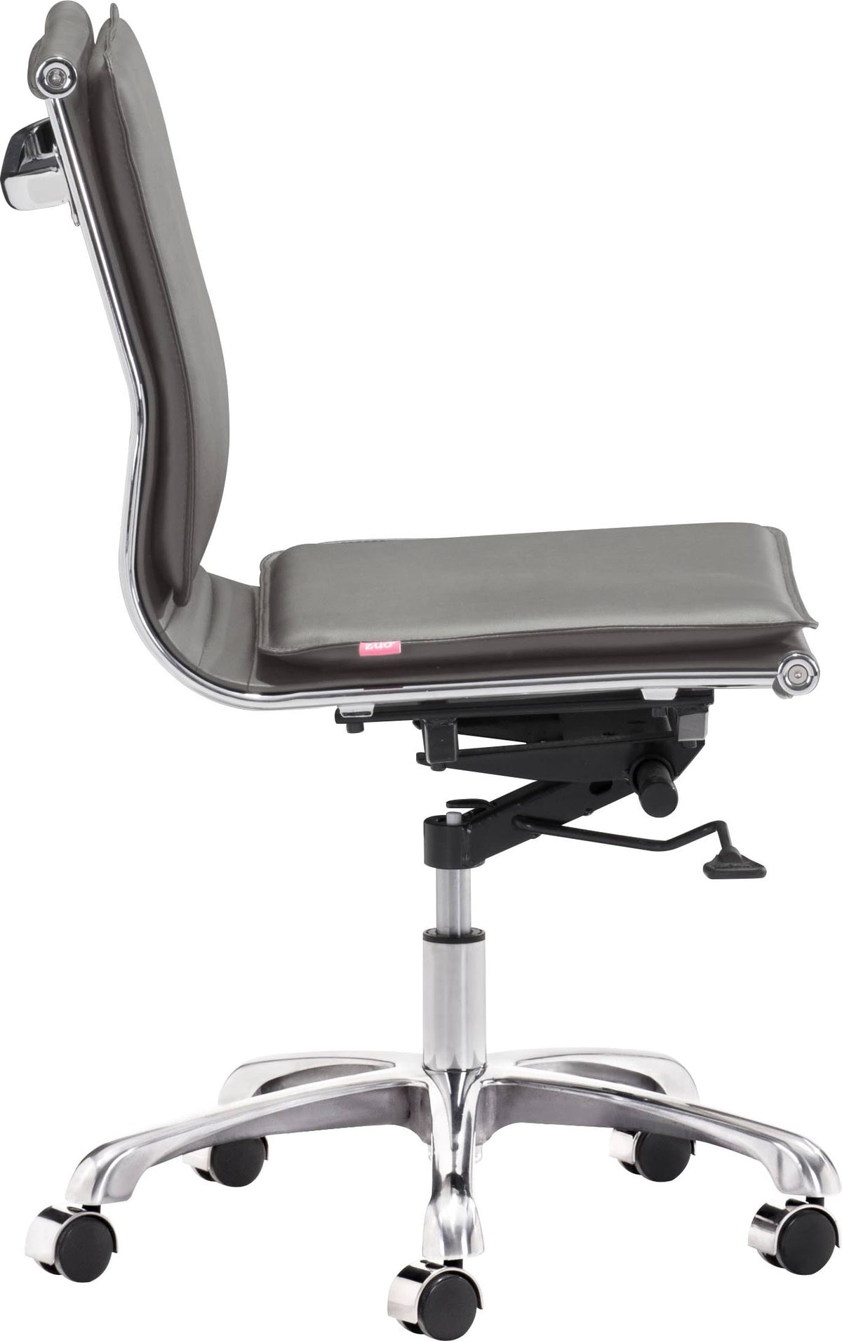 Gray Armless Office Chair P1068