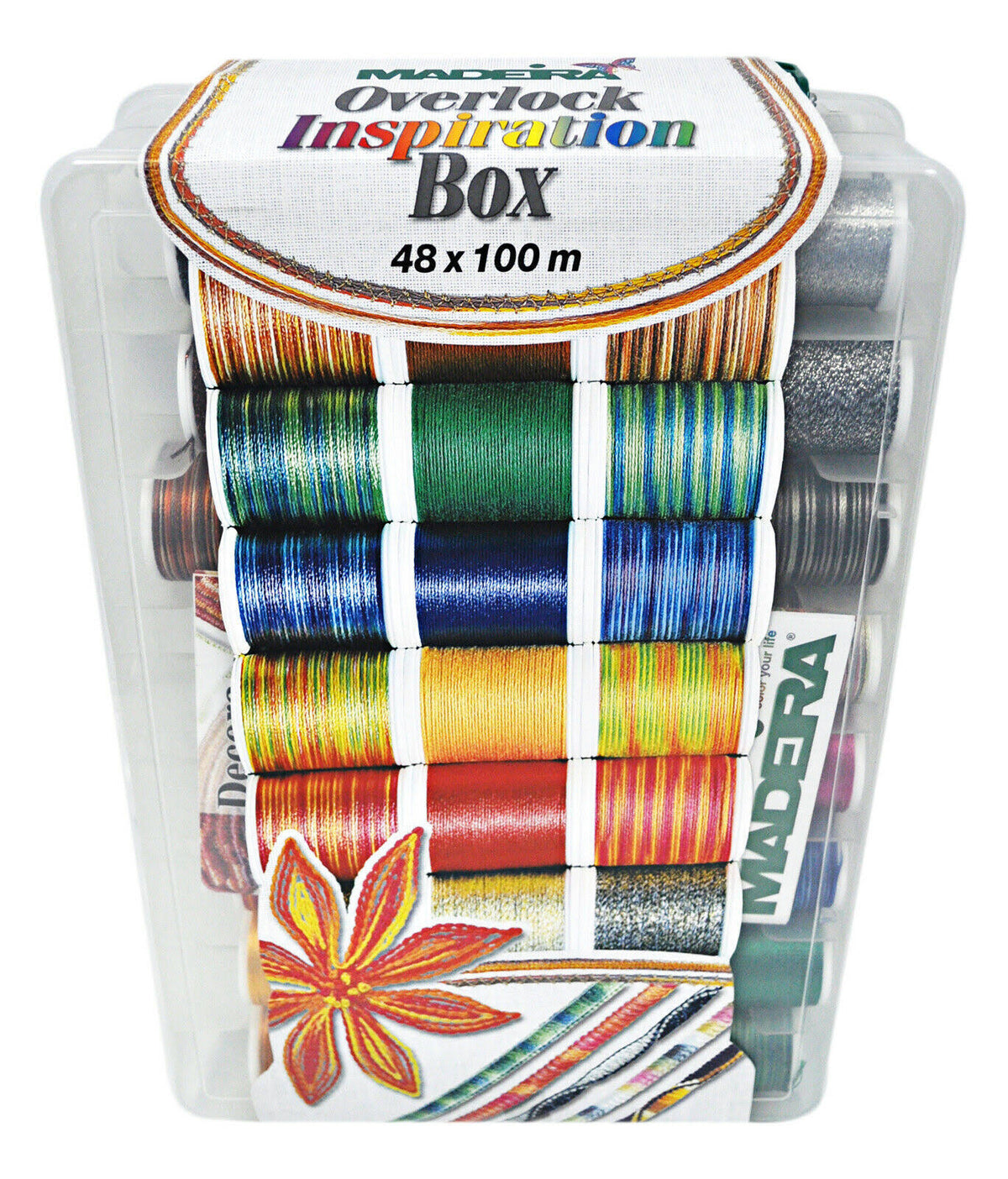 Overlock Inspiration Scatola Decorativo Taglia-Cuci Filo U78195