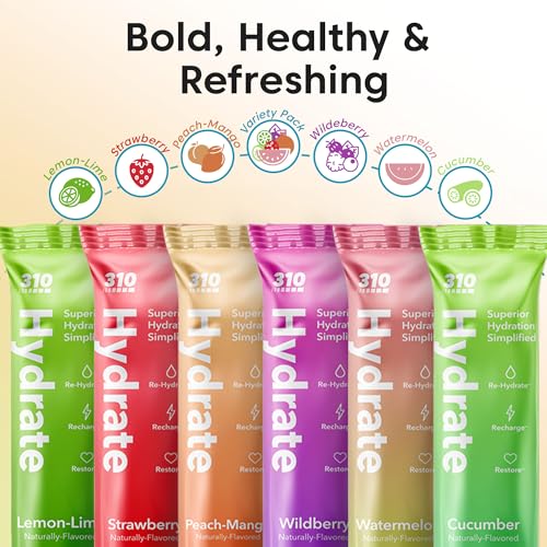 30 Single Servings Lemon Lime Electrolytes Powder Packets M1764