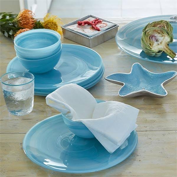 Aqua Starfish Dip Dish Y4881