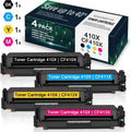 4 Pack High Yield CF410X CF411X CF412X CF413X Toner Cartridge Replacement for HP Color Pro M452 M477 MFP V958607