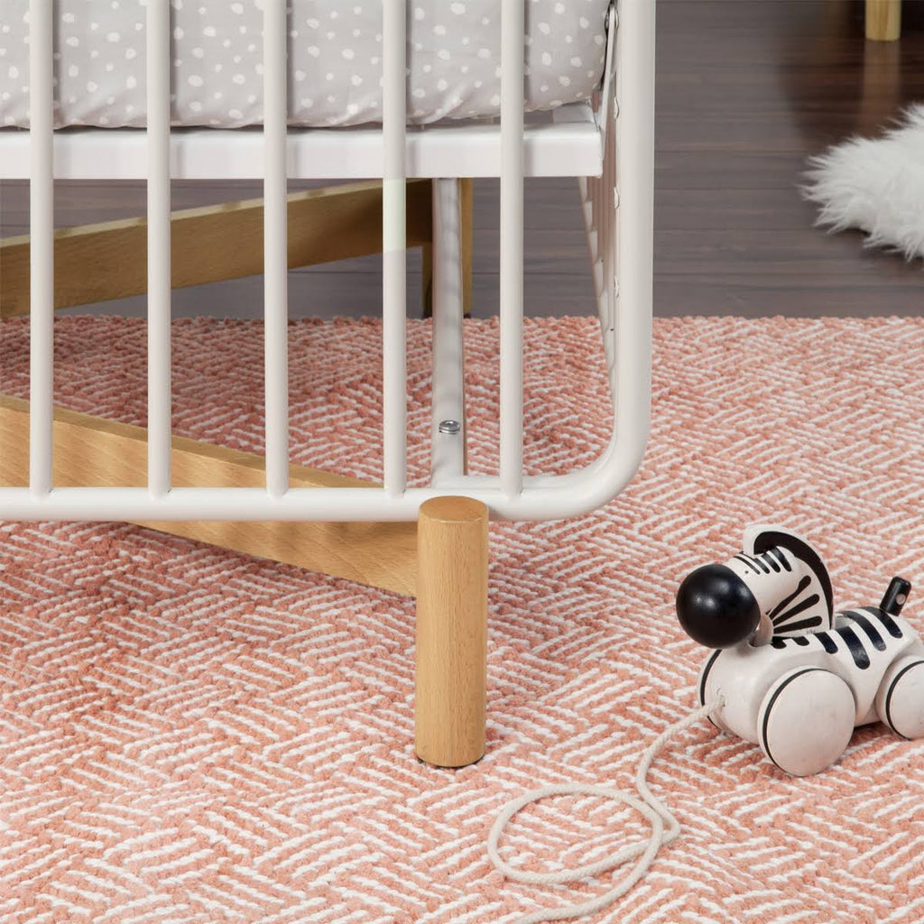Metal Crib with Toddler Bed Conversion Kit N73582