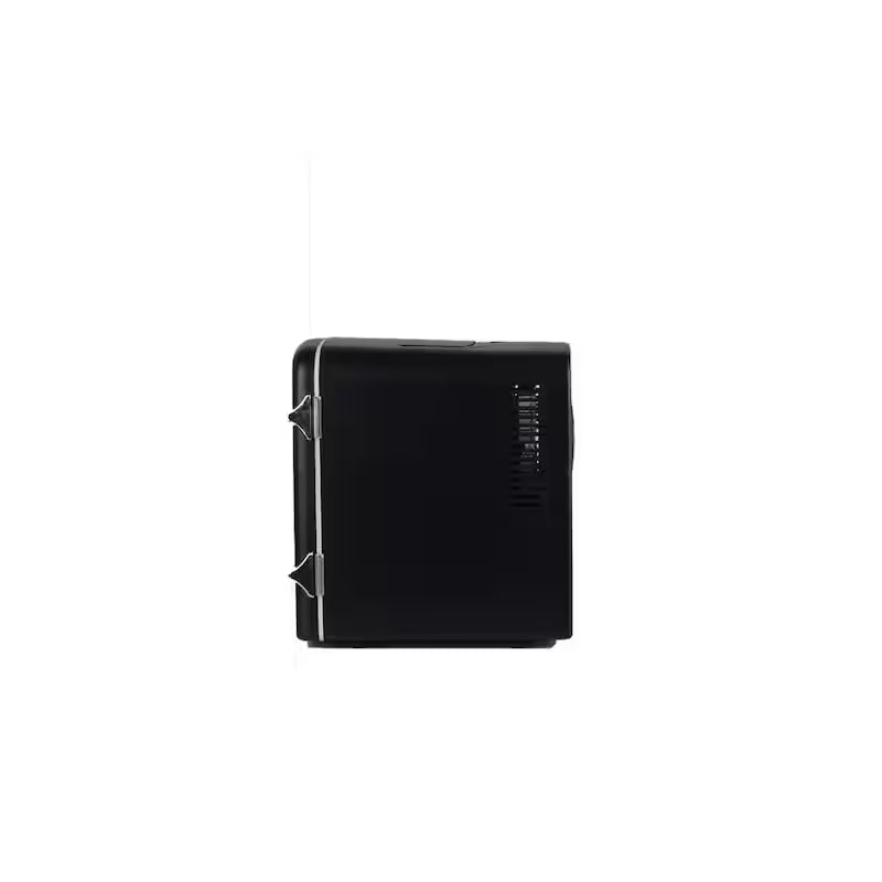 6-Can Retro Mini Fridge in Black Y279555