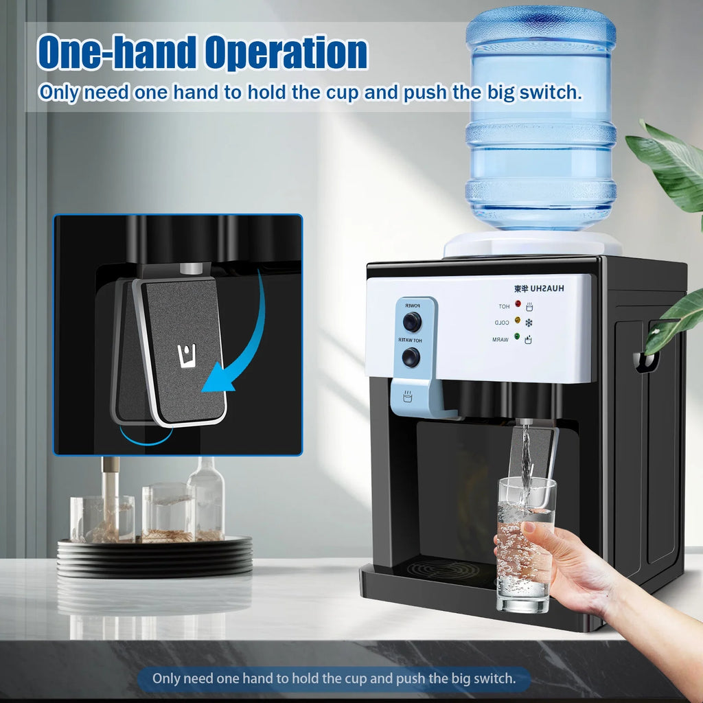 Electric Countertop Hot and Cold Water Dispenser Q157