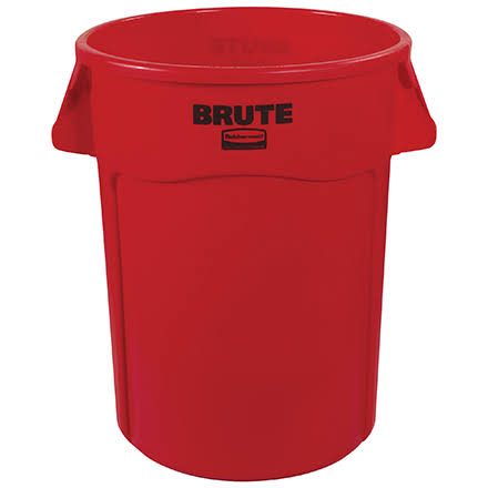 44 Gallon Red Trash Can A61795