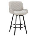 Rust Fabric Bentwood and Metal Side Chair Set of 2 P93226