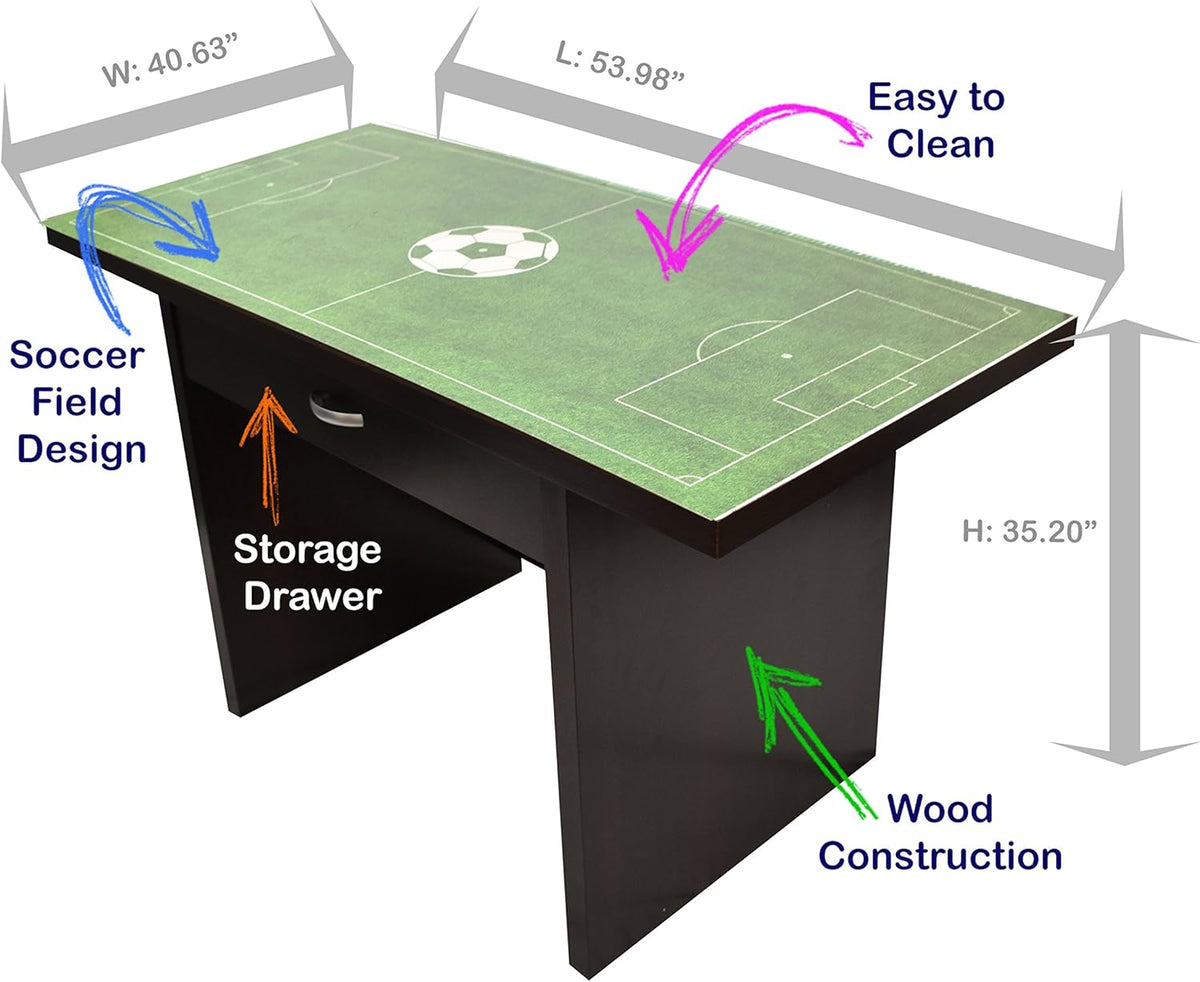 Kids Soccer Fan Desk with Drawer C7600