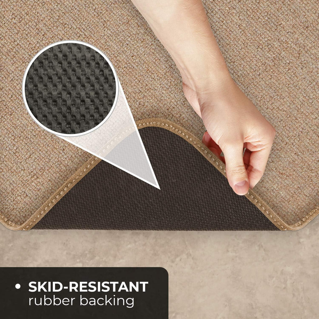 Skid-Resistant Carpet Runner - Pebble Beige - 10 Feet X 36 Inches D50574
