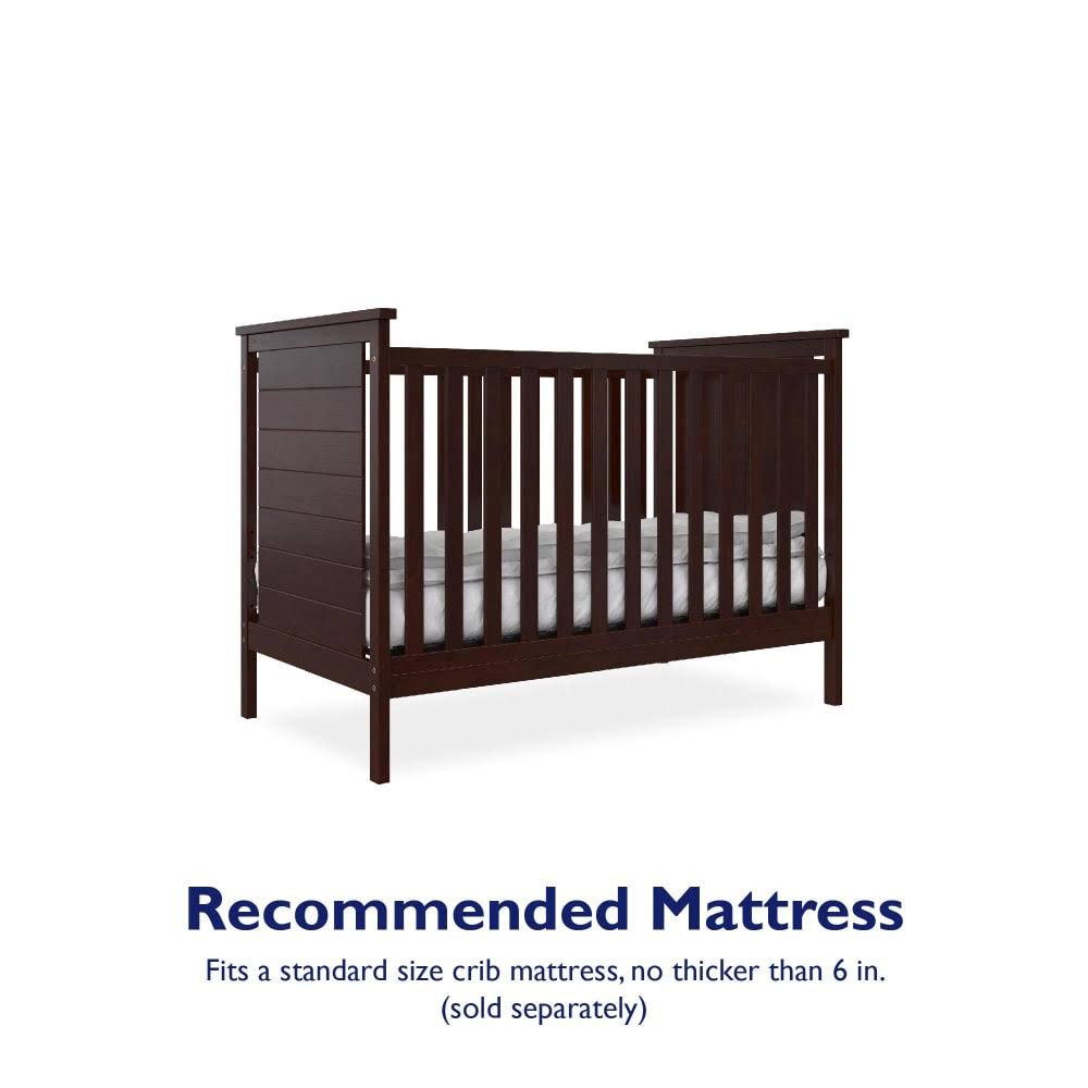 3 in 1 Convertible Crib, Espresso N285770