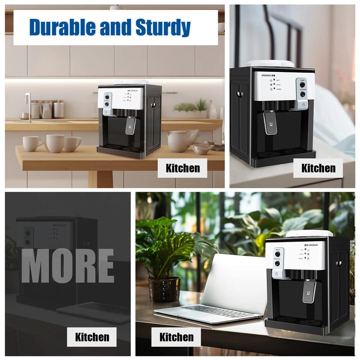 Electric Countertop Hot and Cold Water Dispenser Q157