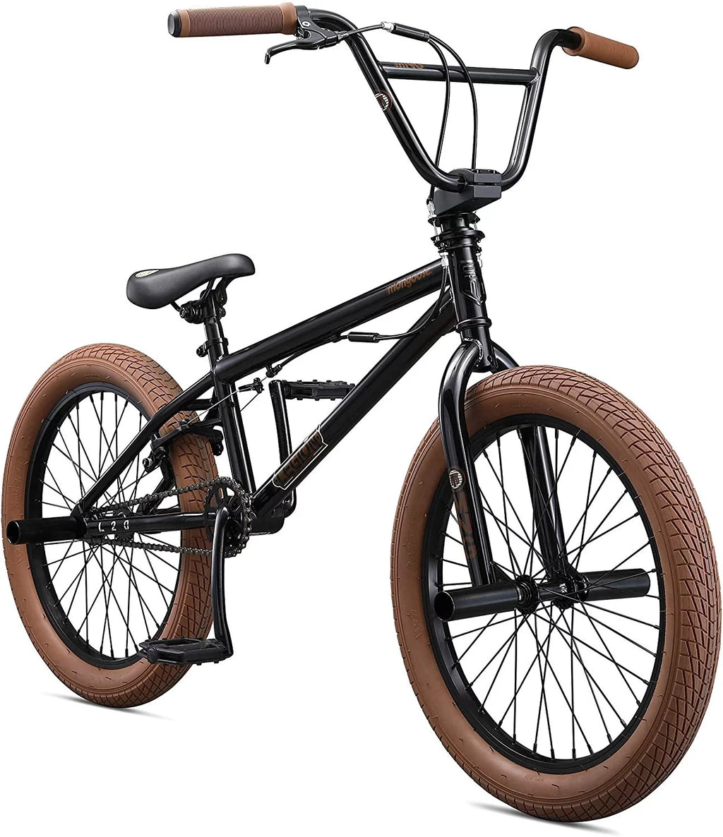 20-Inch Steel Frame Black BMX Bike F891386