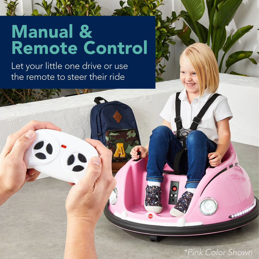 6V Kids Ride On Bumper Car with Remote Control U67080
