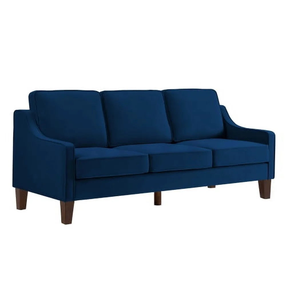 3 Piece Sofa Couch with Scooped Armrest O6568