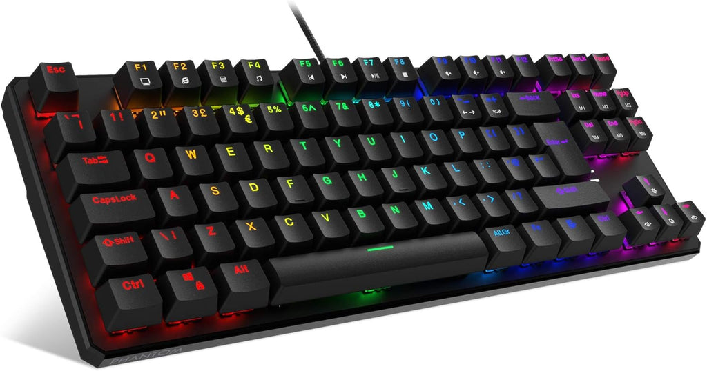 87 Key RGB Mechanical Keyboard with Outemu Blue Switch B952