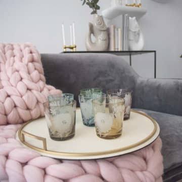 Set of 6 Glass Tumblers C426163