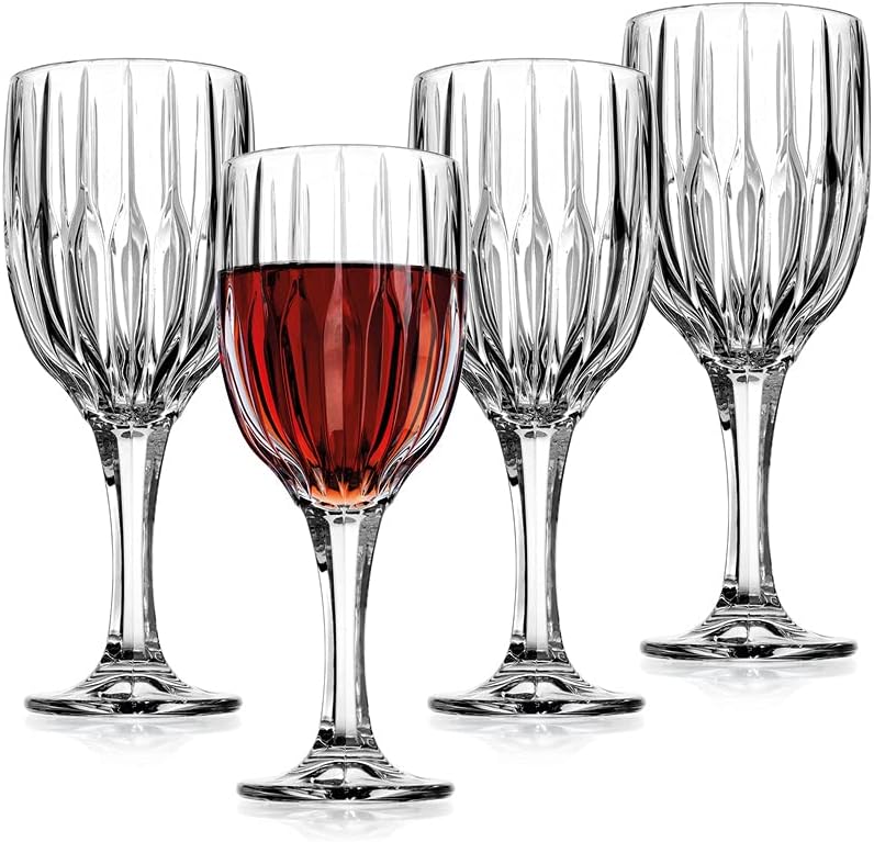 Set of 4 Stemmed Wine Glasses K499646