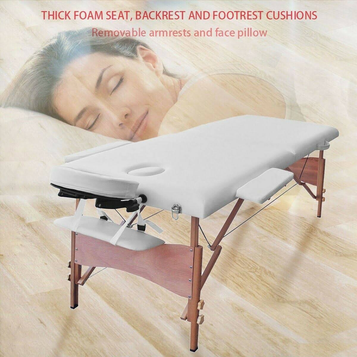 Black Massage Table with Carry Case A744545