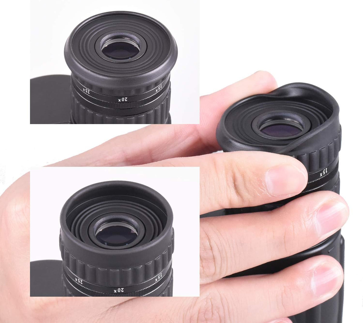 10-30X50 Zoom Monocular Telescope BAK4 Prism Waterproof A5781