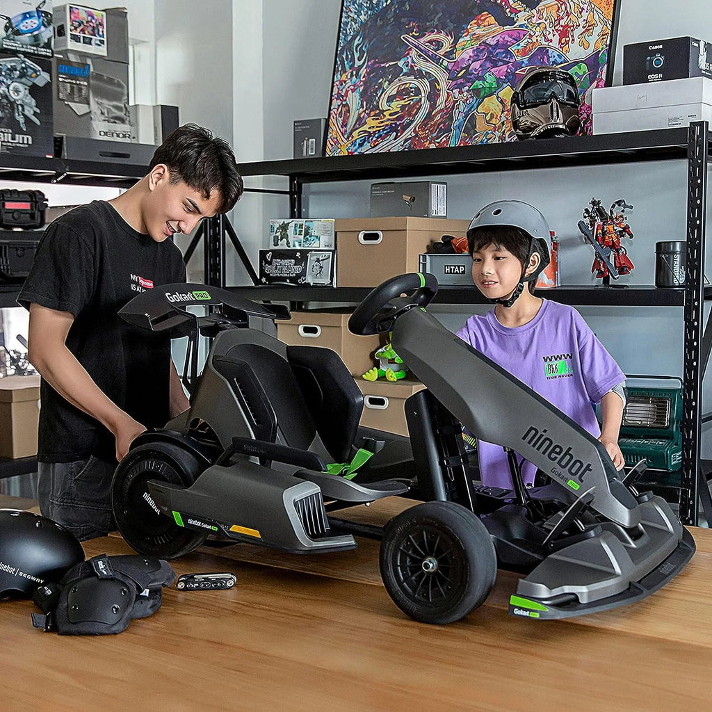 Electric GoKart, 23 Miles Range, 15.5MPH, 220lbs, Black X622572