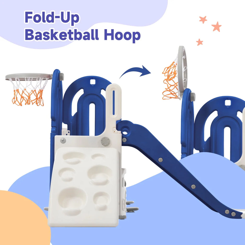 Toddler Climber and Slide Set 4 in 1 Blue C501594