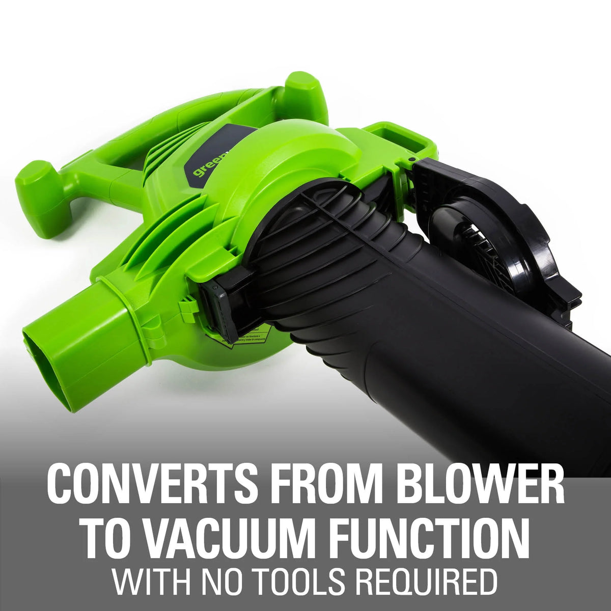 12 Amp 375 CFM Corded Electric Leaf Blower/Mulcher/Vacuum G7802