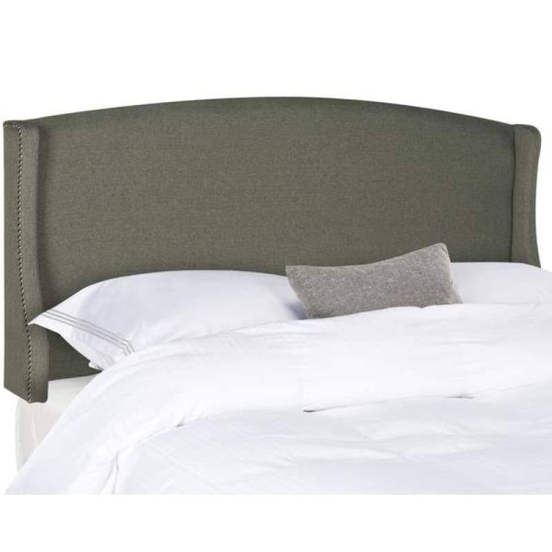 Grey Twin Linen Headboard E3860