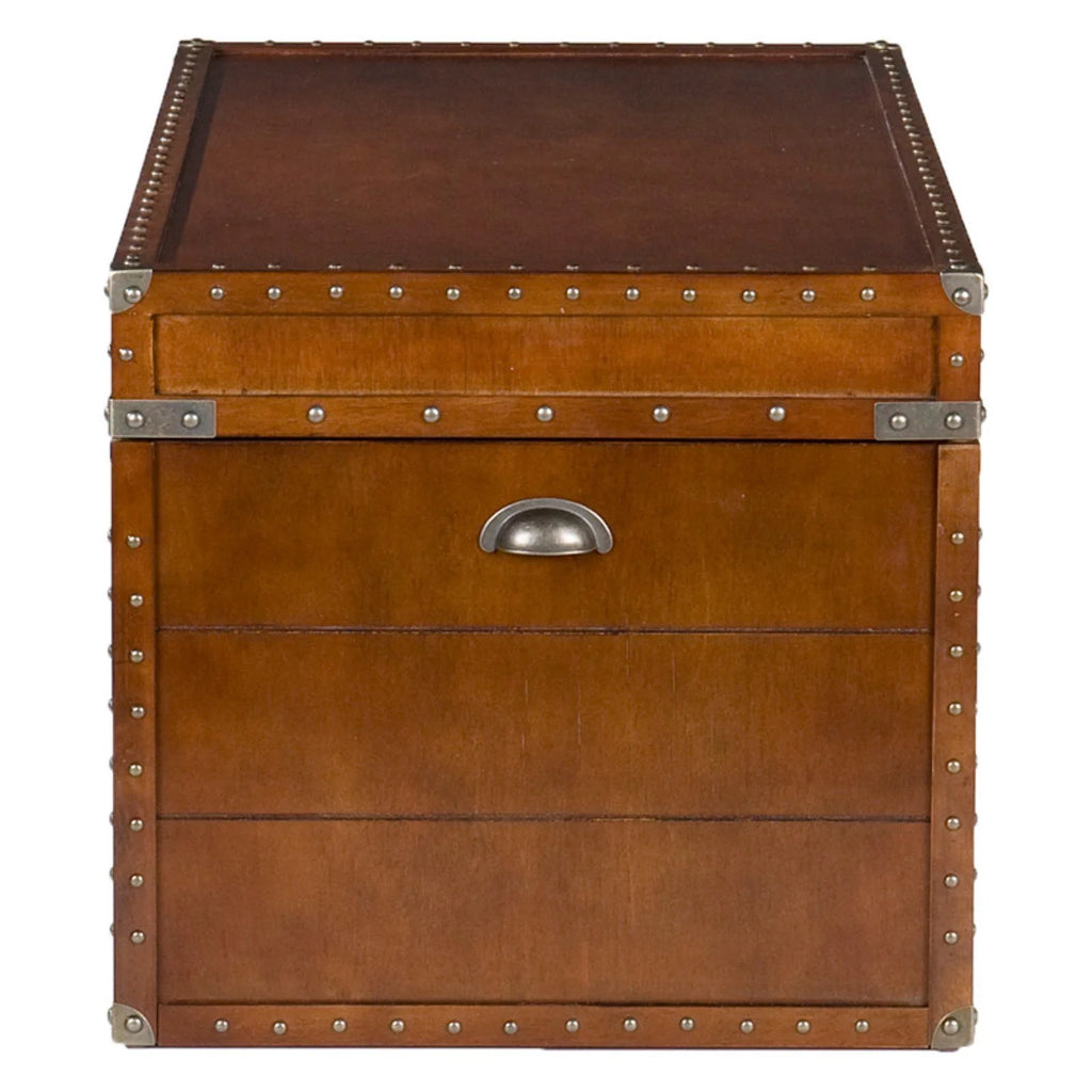 Walnut Trunk Cocktail Table Q7588
