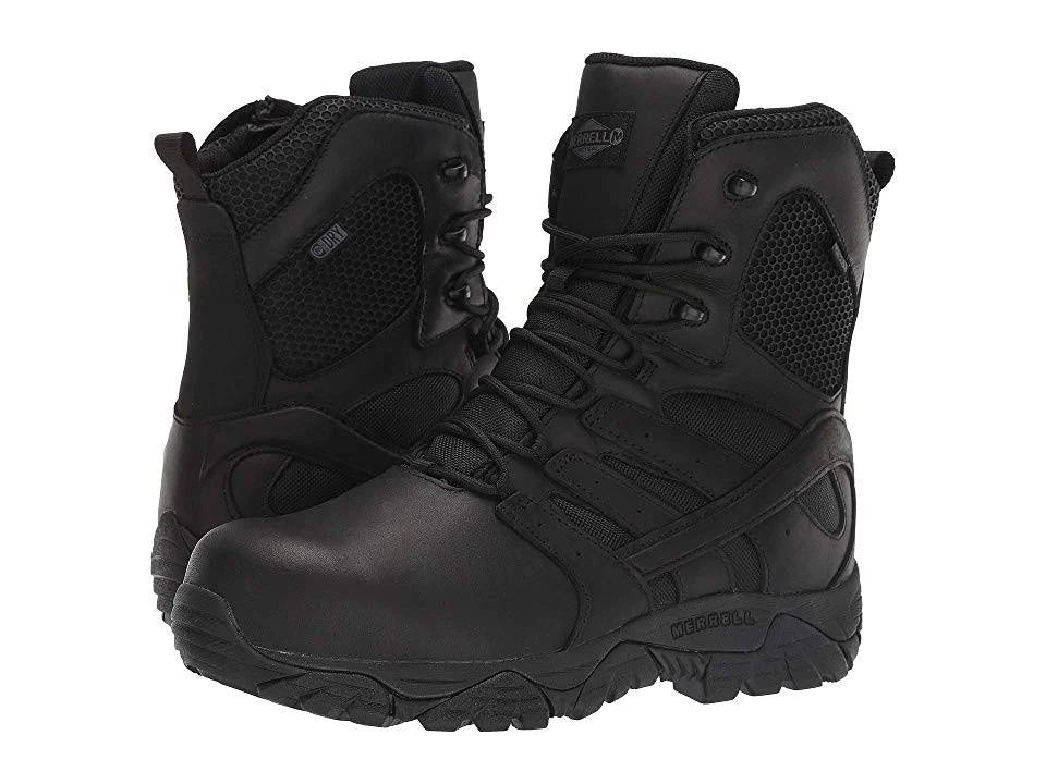 Black Waterproof Tactical Work Boots U984
