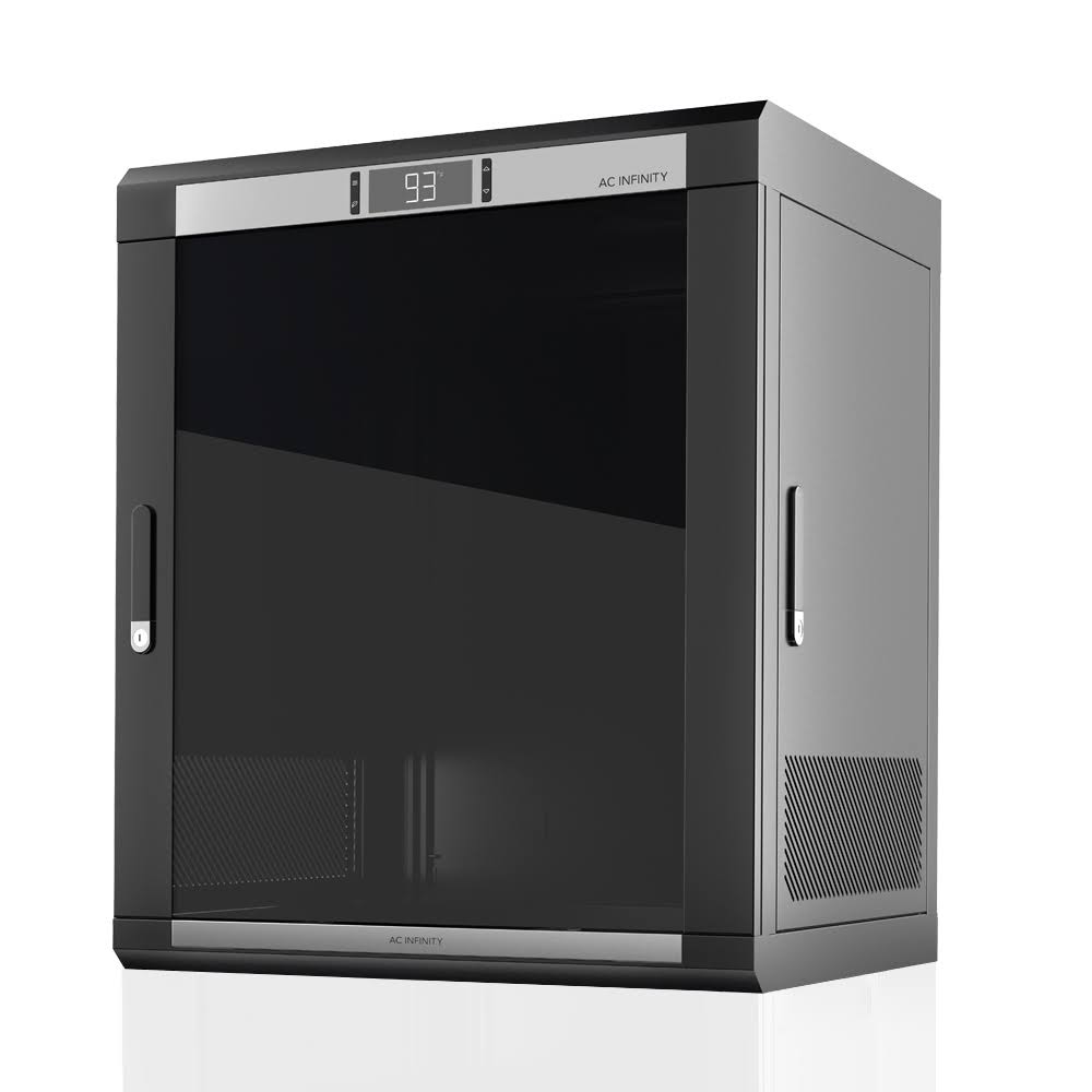 Wall Mount Equipment Rack Cabinet with Smart Controller 12U X6899