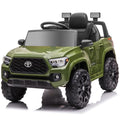 12V Black Kids Ride on Truck with Remote Control Q587323