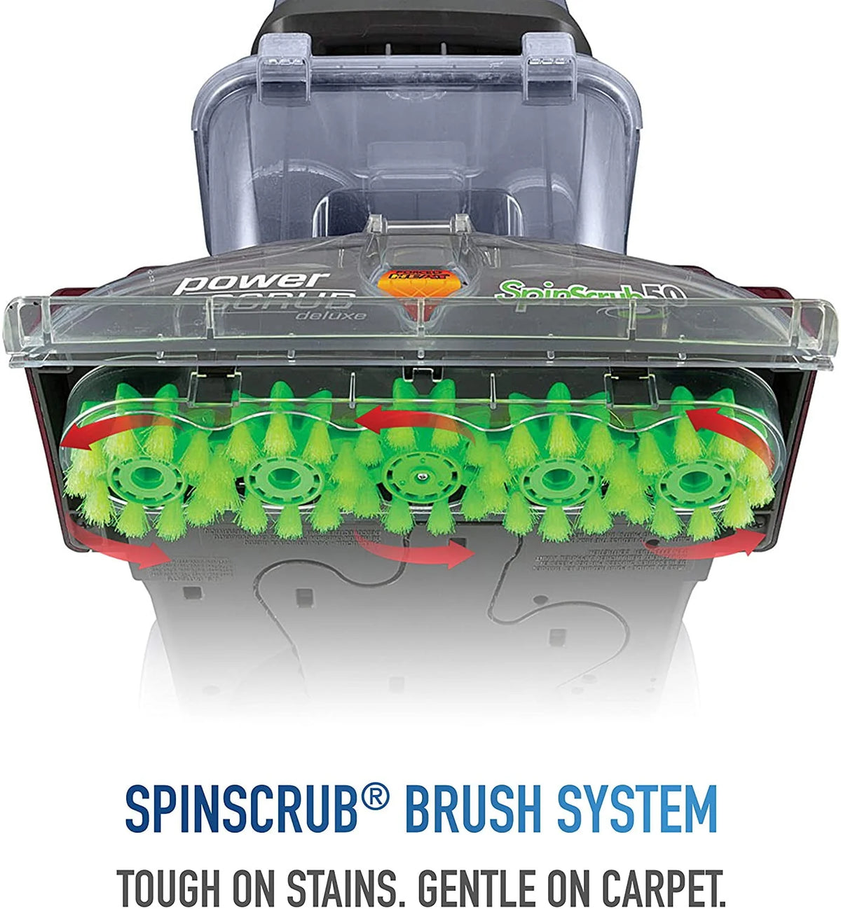 Red Upright Carpet Cleaner Machine J31683