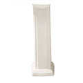 White Pedestal Sink Leg U112