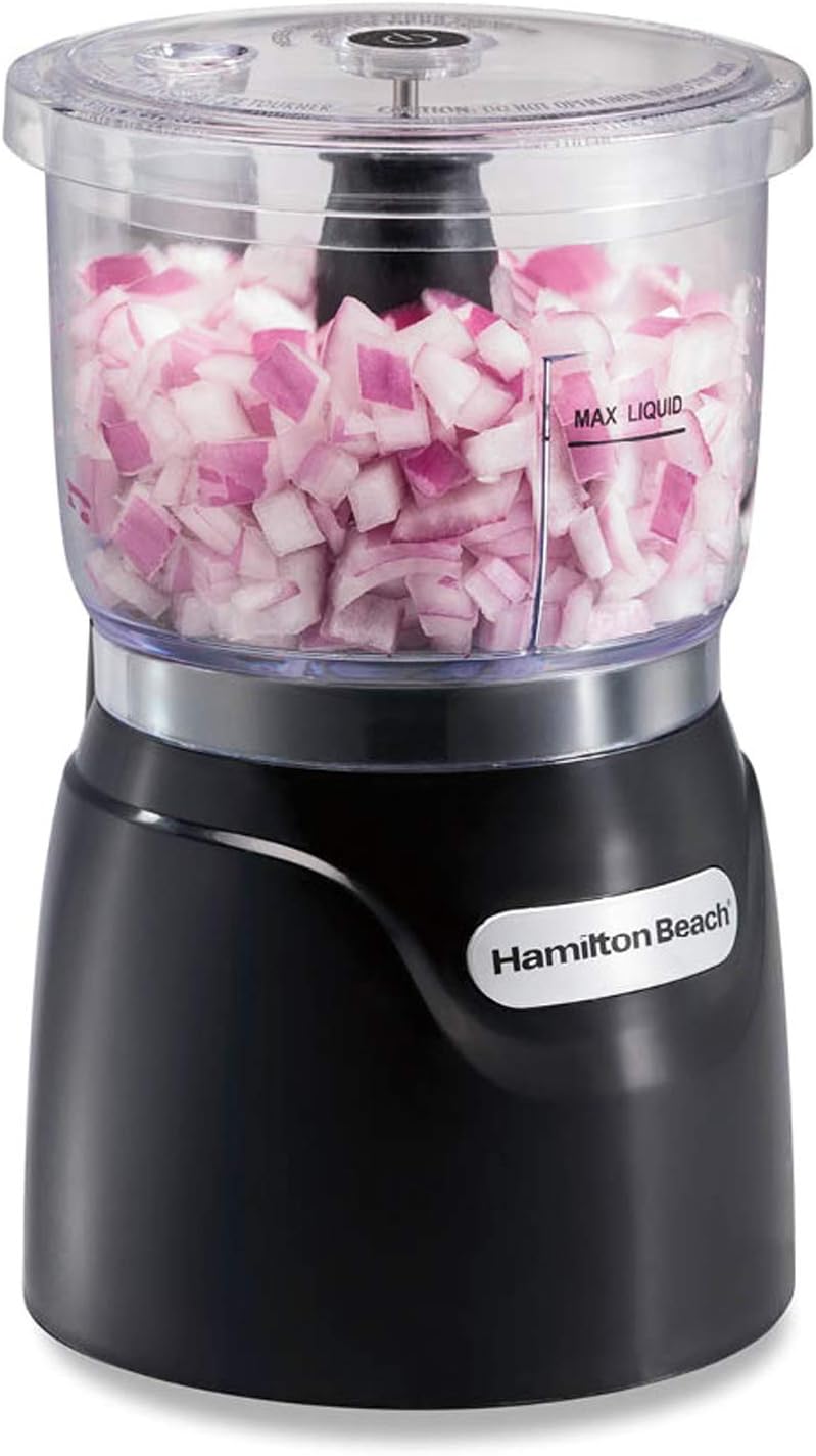 6-Speed Electric Hand Mixer with Whisk, Dough Hooks and Beaters & Electric Vegetable Chopper & Mini Food Processor, 3-Cup, 350 Watts C1471