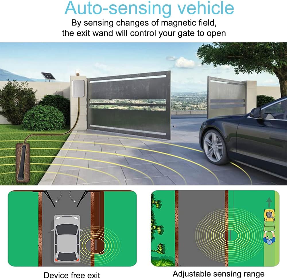 Automatic Sensor Car Detector Exit Wand O222