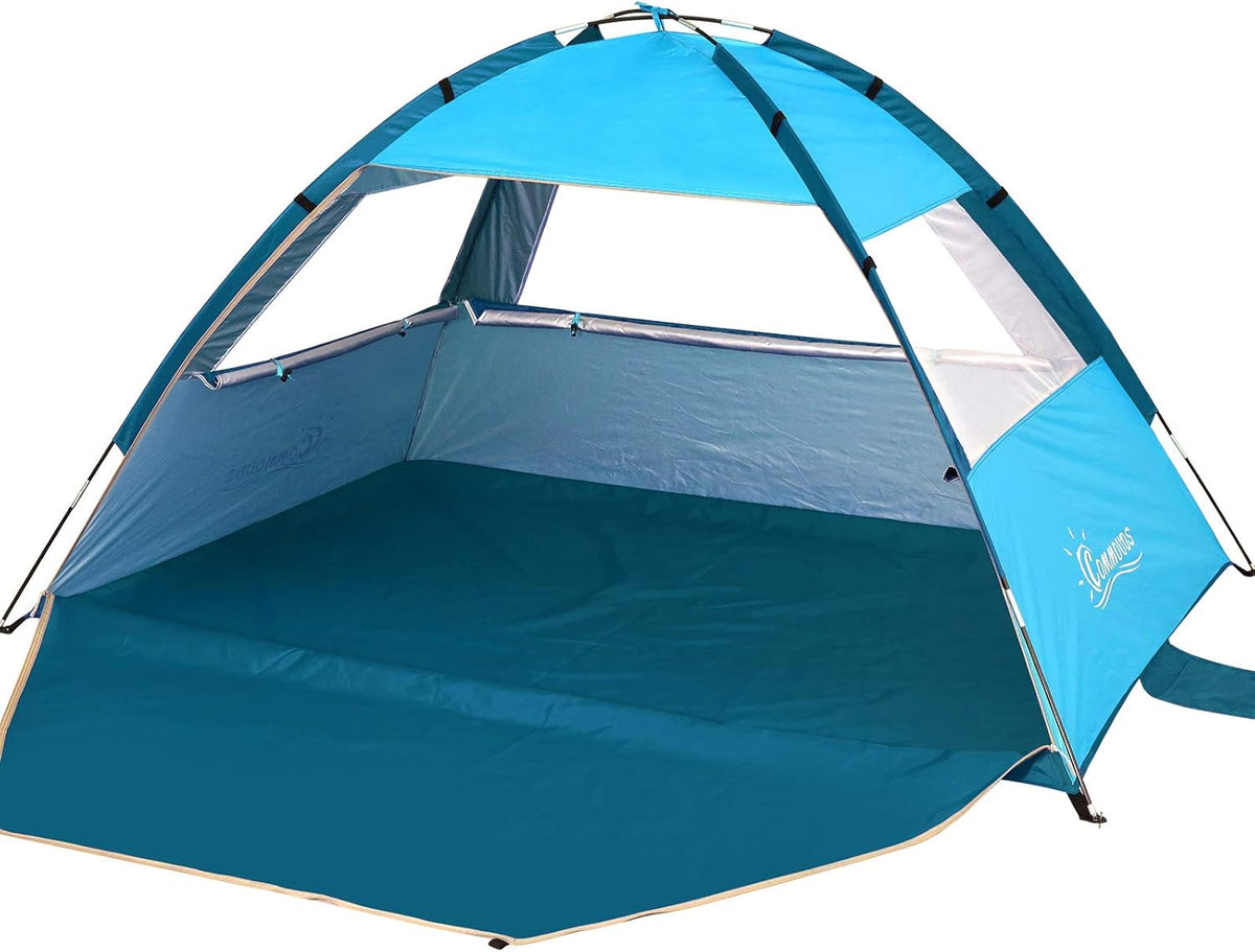 Beach Tent UPF 50+ Sun Shelter 3-4 Person Y76556